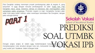 PREDIKSI UTMBK VOKASI IPB 2021 part 1