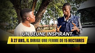 À 27 ans, il gère 15 hectares et sa propre usine daliment (Farm iX - Togo) 🇹🇬🚜