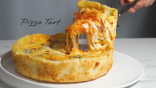 집에서 쉽게 피자타르트 만들기_미니피자타르트 만들기_Pizza Tart_퀸요리레시피