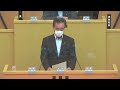 令和４年９月定例議会（第７日目９月２８日）提案説明・質疑・討論・採決（議員発議案第２号）