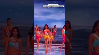 Miss Universe 2021 Harnaaz Sandhu Swimsuit Performance