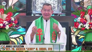 𝗖𝗛𝗢𝗢𝗦𝗘: 𝗧𝗵𝗲 𝗪𝗢𝗥𝗟𝗗 𝗼𝗿 𝘁𝗵𝗲 𝗟𝗢𝗥𝗗? | HOMILY 23 February 2025 with Fr. Jerry Orbos, SVD on the 7th Sunday