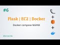 Docker-compose | NGINX - Flask application with EC2 instance using Docker p6