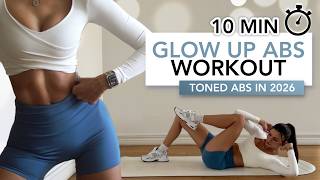 10 MIN GLOW UP ABS WORKOUT | Get Fast Ab Results in 2026 | Eylem Abaci