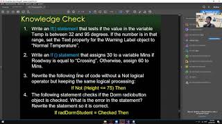 COMPFP1 - Visual Basic Branching ( Part 6 )