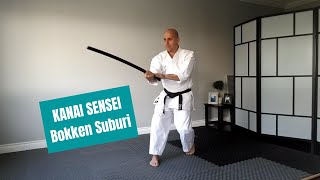 Ep.001 Kanai Sensei 8 Bokken Suburi