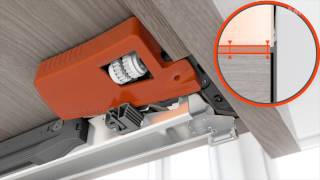 This video demonstrates the height, side, tilt and depth adjustment for BLUM MOVENTO from DARO