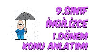 9. Sınıf İngilizce 1. Dönem Konu Anlatımı