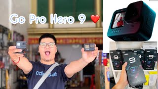 ទិញកាមេរ៉ាថ្មី Go Pro Hero 9 Black / LP Moto Part / Yអា Nអូ / Mick Shop