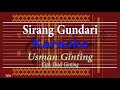 Sirang Gundari (Karaoke) Usman Ginting