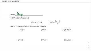 Unit 2 Test Corrections Part 1