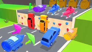 Shape Transform 🚗🏃‍♂️🚲🚦All Levels Gameplay Walkthrough Android,ios New Update Ep 88