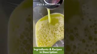 Best Green Detox Smoothie Recipe For Weight Loss | #smoothies #diet  #shorts