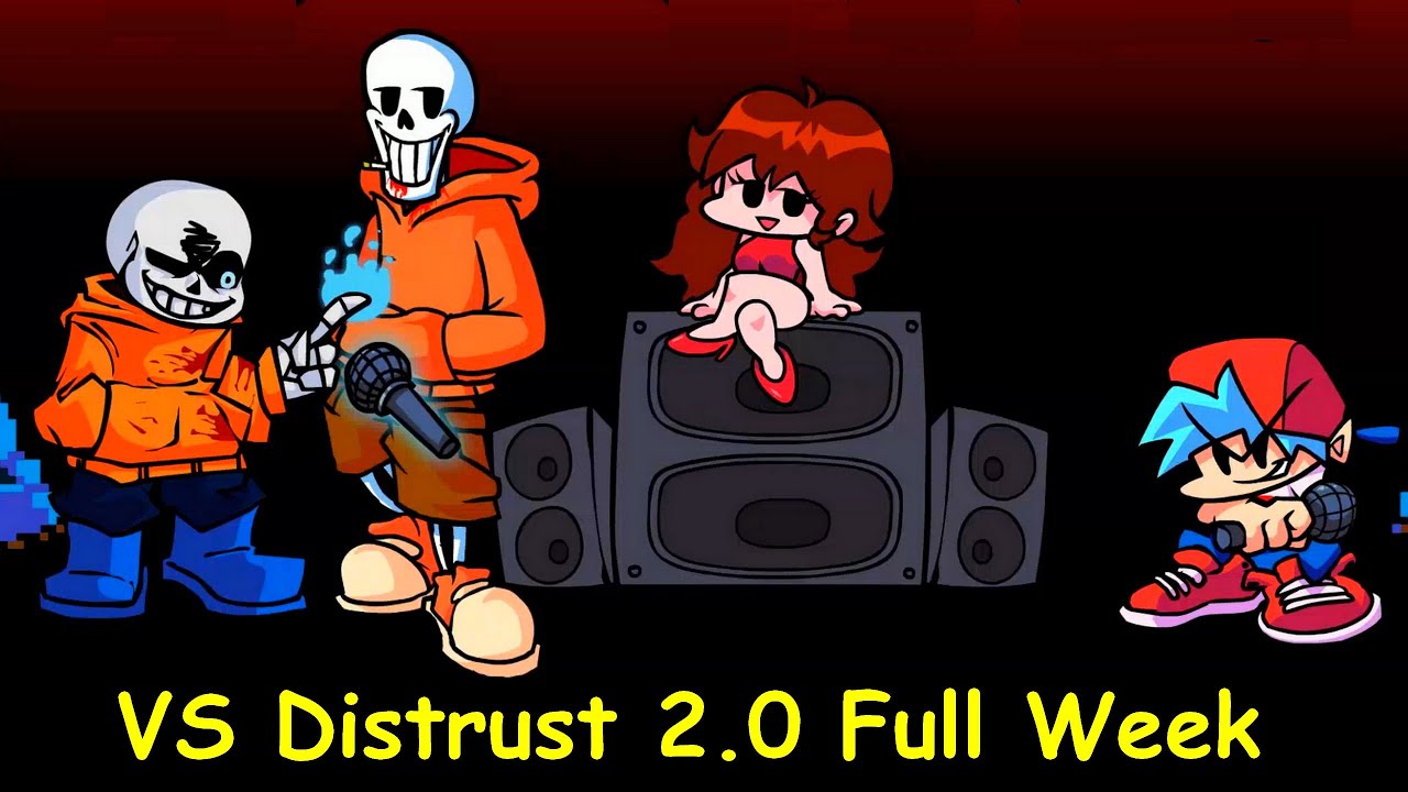 Friday Night Funkin': VS Distrust 2.0 Full Week + Secret Song [FNF Mod ...