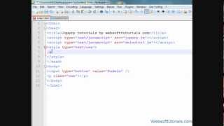 jquery tutorials for beginners - 29 - jquery fadein