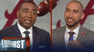 Nick Wright and Cris Carter impressed with Alabama's sustained dominance | CFB |