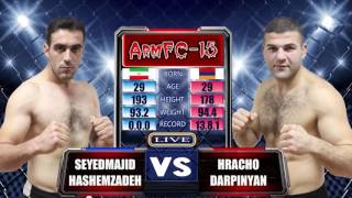 ArmFC 15  Seyedmajid Hashemzadeh vs Hracho Darpinyan HD