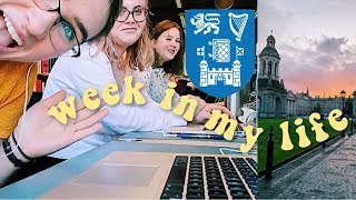 COLLEGE WEEK IN MY LIFE at Trinity College Dublin | Assignment Week