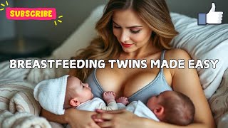 Breastfeeding TWINS Made Easy for Super Busy Moms!