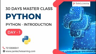 Day 1 Introduction to Python| Python Master Class