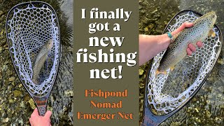 I finally got a new fishing net - UNBOXING and FISHING with the Fishpond Nomad Emerger Net