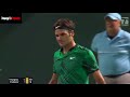 【テニス】【伝説】世紀の大接戦…！ロジャー・フェデラーvsニック・キリオス！【神業】roger federer vs nick kyrgios miami 2017 sf