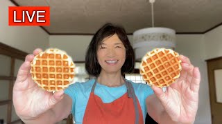 【LIVE】ワッフルを作ります！ Making Waffles【2021/6/13】