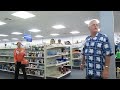 angry customer yelling in goodwill store