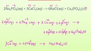 Net ionic equation example 2