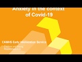 Anxiety in the context of COVID-19. Helping you to support your child