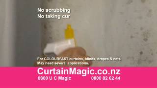 CURTAIN MAGIC Mould Remover TV ADVERT