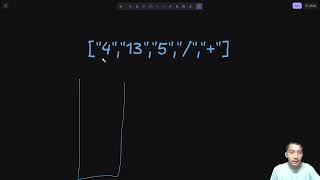 LeetCode 150 | Evaluate Reverse Polish Notation | Interview Brainstorm
