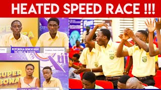 What An Intense SPEED RACE Between KETA SHTS And Koforidua SHTS | #NSMQ2024 #Semifinals