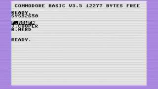 Commodore 16 / 116 /Plus 4 easter egg