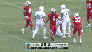 神戸大学 vs 近畿大学(万博記念競技場) ゲームハイライト