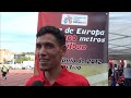 ayad lamdassem esp after 2nd place and 28 04.22 at the ec 10 000m bilbao