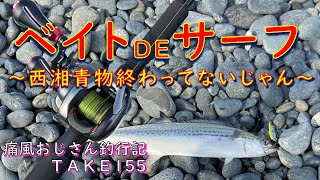 【西湘サーフ】たまには本気で釣りをするんじゃ(痛風おじさん釣行記take155)