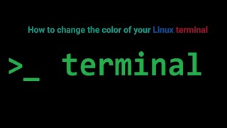 How To Make Terminal Colorful In Linux 2021