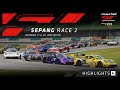 HIGHLIGHTS | Race 2 | Sepang | Fanatec GT World Challenge Asia 2023