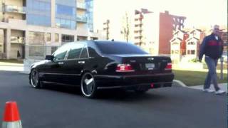 BRABUS S-69 V12 biturbo, One of Ten, little drifting in the end ;) .m4v