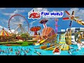 FUN WORLD BANGALORE || Water World &  Amusement Park Bangalore || Full Tour || THRILL & FUN Rides.