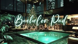 79' Bachelor Penthouse Pool Room | Dark, Sexy, Festive Bachelor Pad