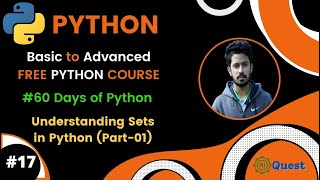 Day-17๐ 60 Days of Python | Python Sets: Understanding Set in Python | Python Bangla Full Course