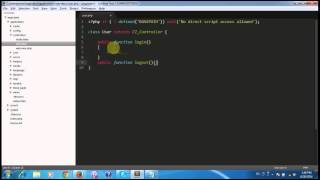 codeigniter Tutorial 2-1 : How to use controllers views models(MVC)