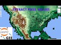 GEE Tutorial #43 - How to extract pixel values from an Earth Engine image using a point shapefile