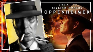 Drawing  Oppenheimer | Cillian Murphy | Christopher Nolan
