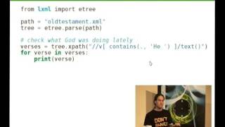 lxml - fast XML with Python