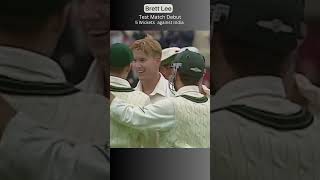 Brett Lee Test Debut | 5 Wickets Taken | Against India | December 1999