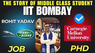 IIT Bombay to PhD in CMU, USA | Jobs at Jaguar Land Rover vs PhD in USA | Salary and Perks of a PhD