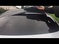 Vinyl wrap fail (please read the description. Unbranded Chinese 3d carbon fibre film rips easily)